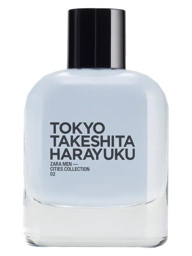 Zara Tokyo Takeshita Harajuku fragrance bottle