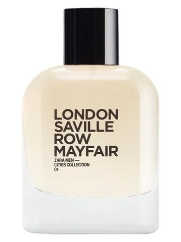 Zara London Saville Row Mayfair fragrance bottle
