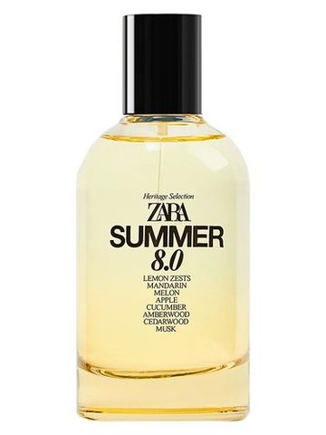 Zara Summer 8.0 fragrance bottle