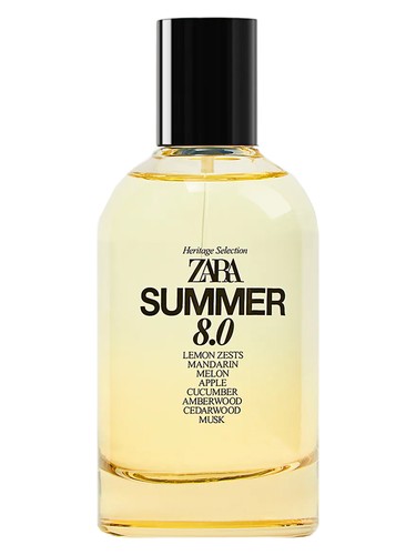 Zara Summer 8.0 fragrance bottle