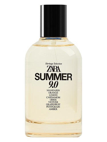 Zara Summer 9.0 fragrance bottle