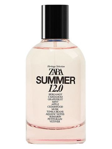 Zara Summer 12.0 fragrance bottle