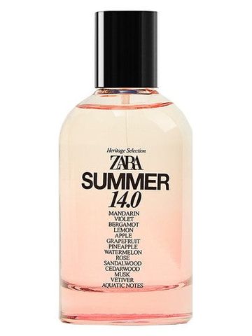 Zara Summer 14.0 fragrance bottle