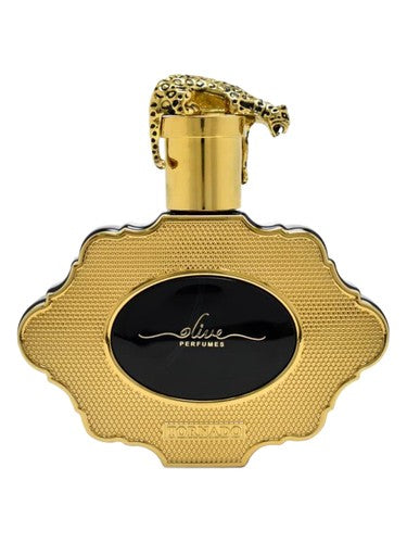 Olive Perfumes Tornado Gold fragrance bottle