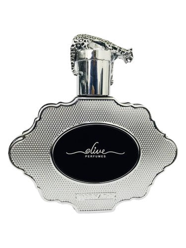 Olive Perfumes Tornado Silver fragrance bottle