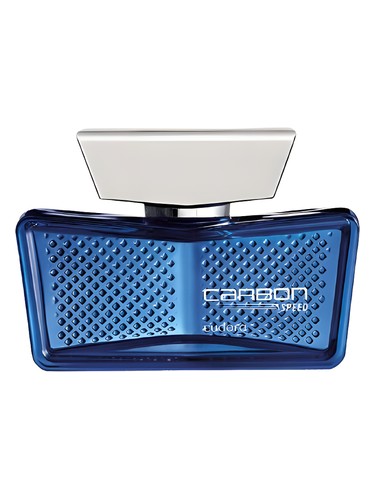 Eudora Carbon Speed fragrance bottle