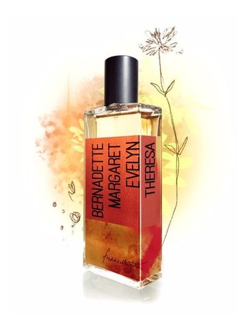 Freddie Albrighton Bernadette Margaret Evelyn Theresa fragrance bottle