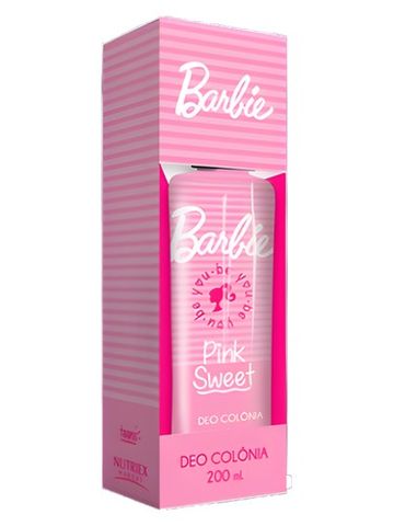 Nutriex Barbie Fashion Teens Pink Sweet fragrance bottle