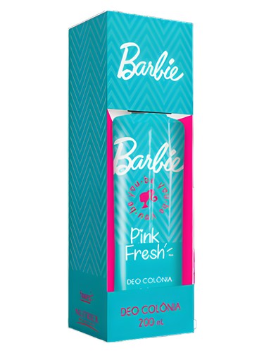 Nutriex Barbie Fashion Teens Pink Fresh fragrance bottle