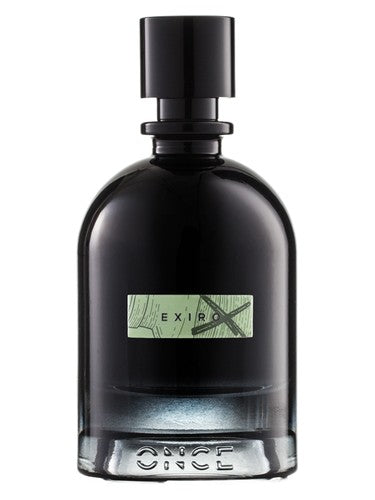 Once Exiro fragrance bottle
