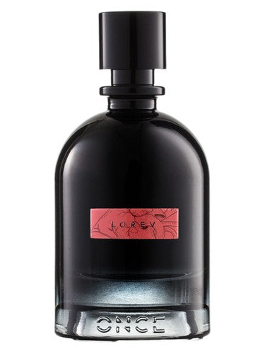 Once Lorev fragrance bottle