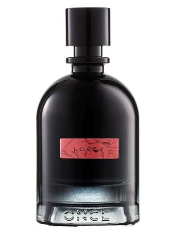 Once Lorev fragrance bottle