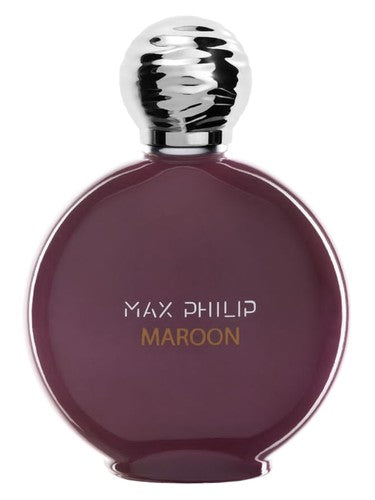 Max Philip Maroon fragrance bottle