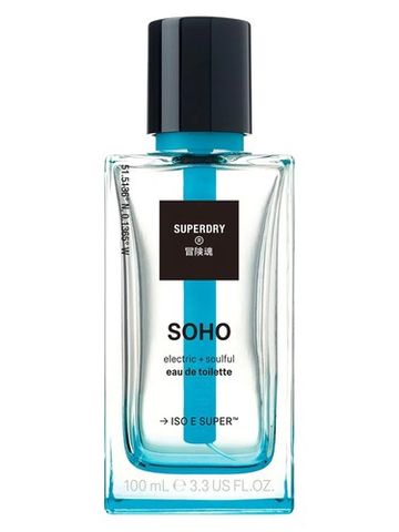 Superdry Soho fragrance bottle