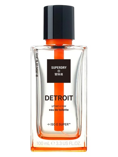 Superdry Detroit fragrance bottle