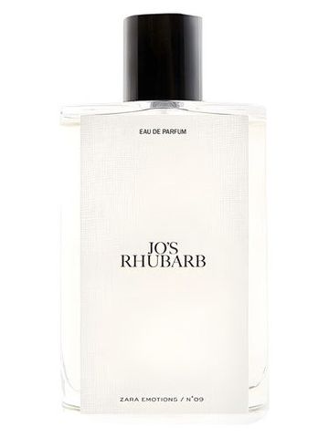 Zara Jo's Rhubarb fragrance bottle