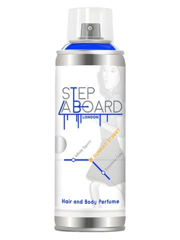 Step Aboard Sunday Street fragrance bottle