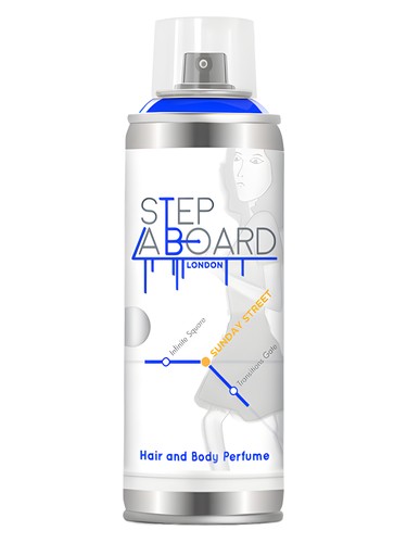 Step Aboard Sunday Street fragrance bottle