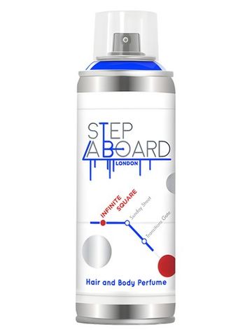 Step Aboard Infinite Square fragrance bottle