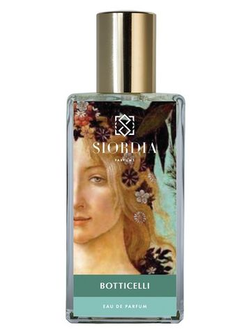 Siordia Parfums Botticelli fragrance bottle
