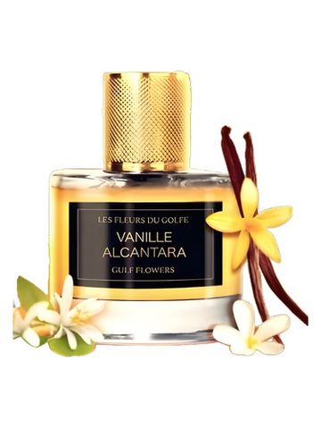 Les Fleurs du Golfe Vanille Alcantara fragrance bottle