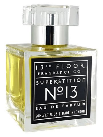 13th Floor Fragrance Superstition No. 13 fragrance bottle