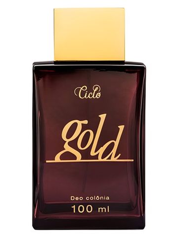 Ciclo Cosmeticos Gold fragrance bottle
