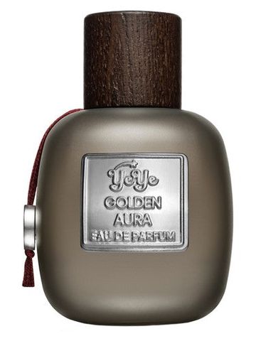 YeYe Parfums Golden Aura fragrance bottle