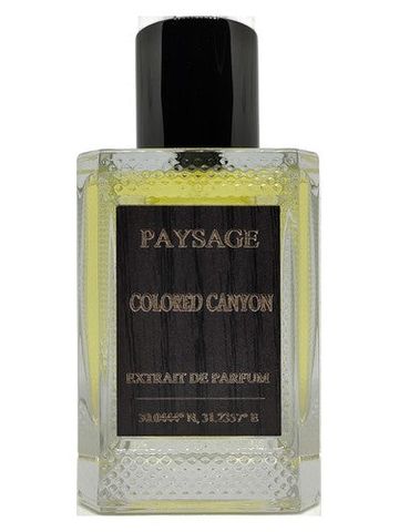 Paysage Colored Canyon fragrance bottle