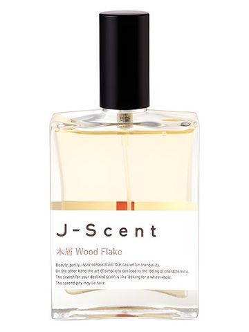 J Scent Wood Flake fragrance bottle