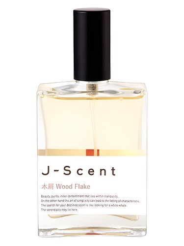 J Scent Wood Flake fragrance bottle