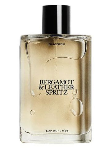 Zara No 2 Bergamot and Leather Spritz fragrance bottle