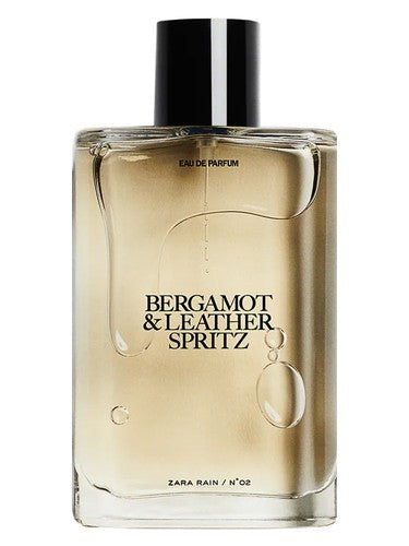 Zara No 2 Bergamot and Leather Spritz fragrance bottle