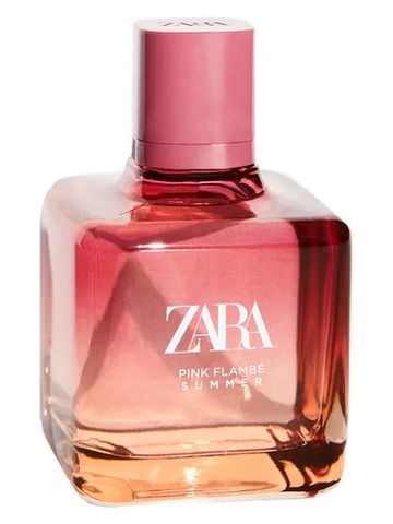 Zara Pink Flambe Summer fragrance bottle