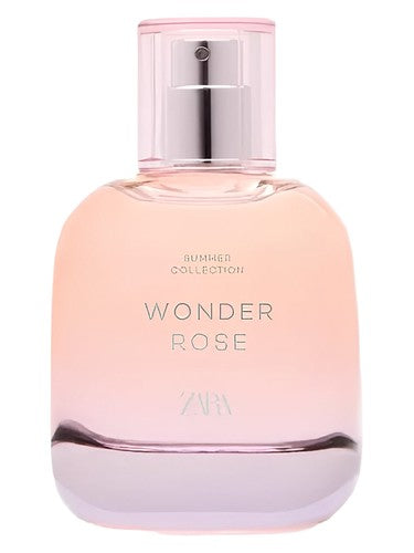 Zara Wonder Rose Summer fragrance bottle