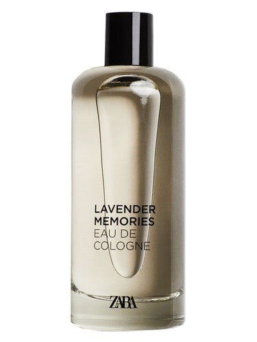 Zara Lavender Memories fragrance bottle
