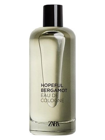 Zara Hopeful Bergamot fragrance bottle
