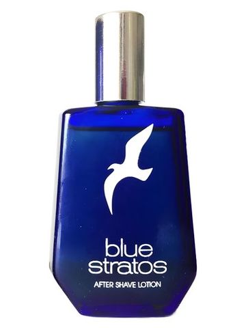 Shulton Company Blue Stratos fragrance bottle
