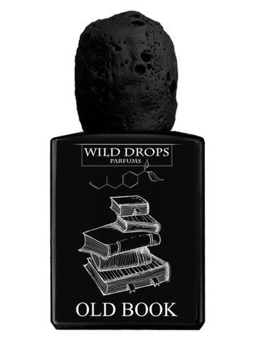 Wild Drops Parfums Old Book fragrance bottle