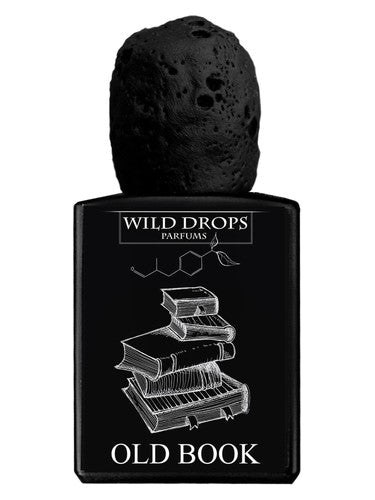 Wild Drops Parfums Old Book fragrance bottle
