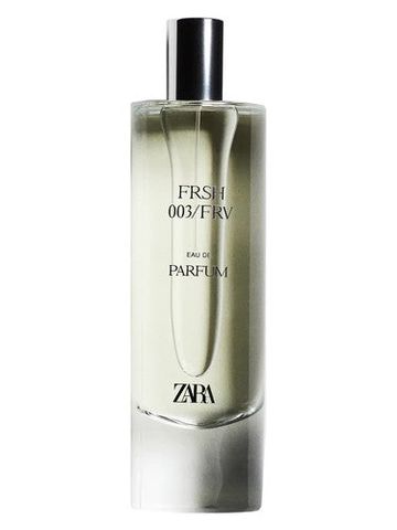 Zara FRSH 003/FRV fragrance bottle