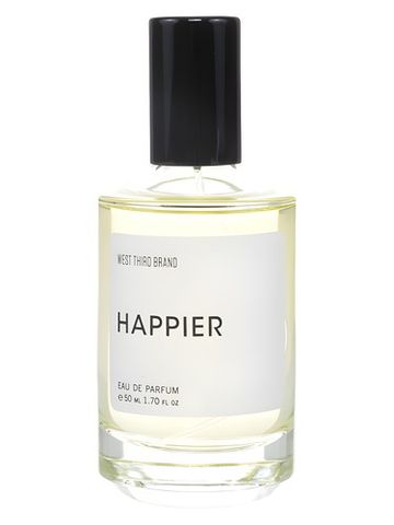 West Third Brand Happier fragrance bottle