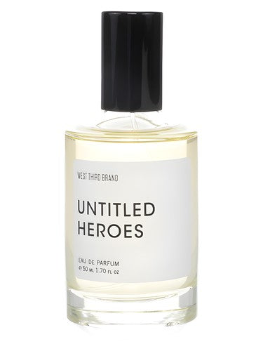 West Third Brand Untiled Heroes fragrance bottle