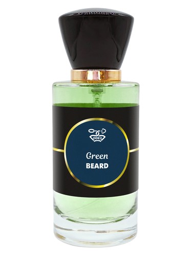 Odetu Green Beard fragrance bottle