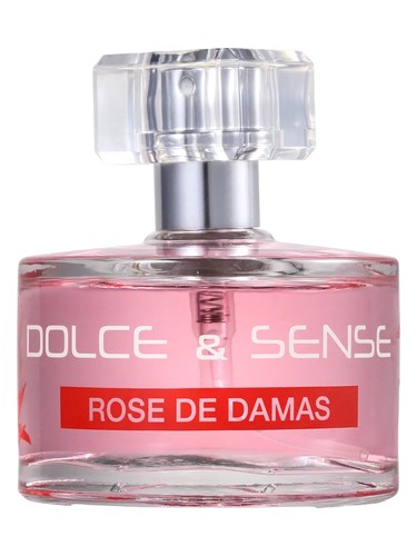 Paris Elysees Dolce & Sense Rose de Damas fragrance bottle