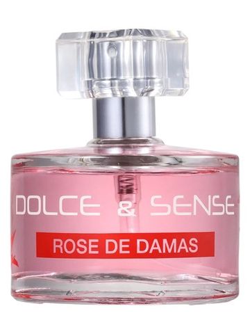 Paris Elysees Dolce & Sense Rose de Damas fragrance bottle
