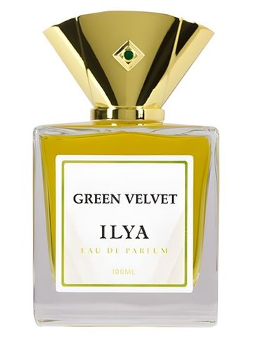 Ilya Parfums Green Velvet fragrance bottle