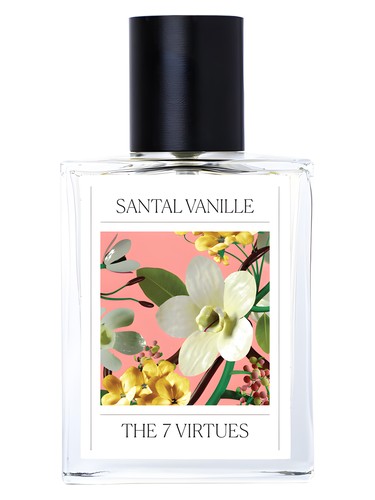 The 7 Virtues Santal Vanille fragrance bottle