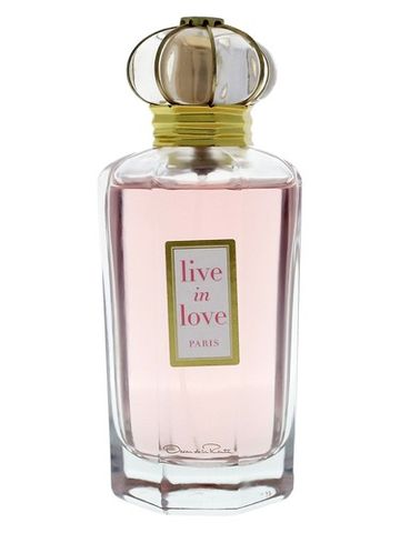 Oscar de la Renta Live In Love Paris fragrance bottle