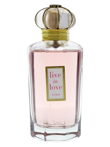 Oscar de la Renta Live In Love Paris fragrance bottle